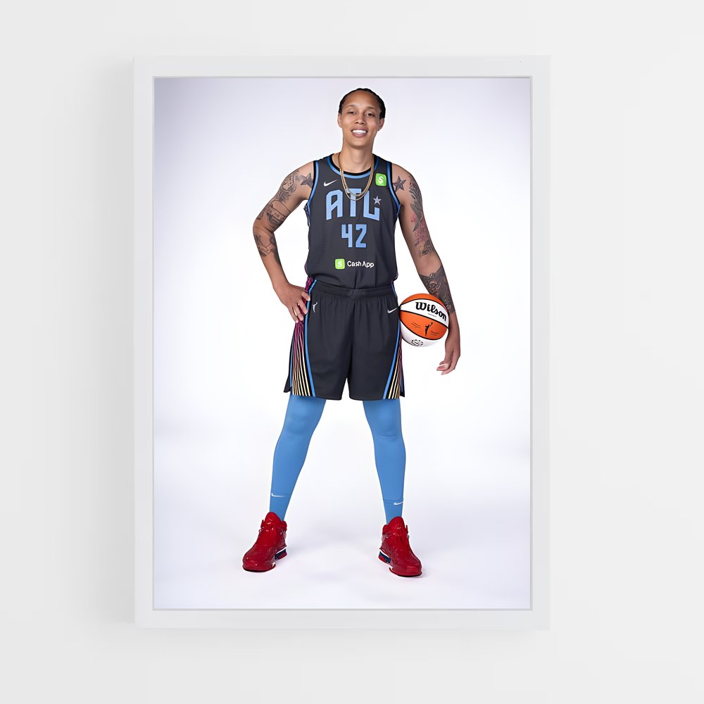 Poster Atlanta dream – affiche Basketball (vue 3)
